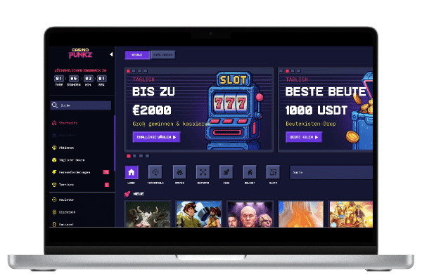 Screenshot des NV Casino Cashier-Bereichs mit verschiedenen Zahlungsoptionen