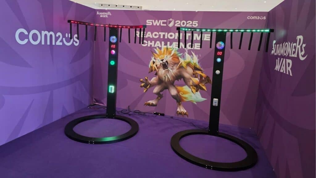 Das Reaktionsspiel auf der SWC 2025