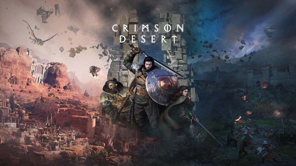 crimson desert affiche jeu pour sa sortie