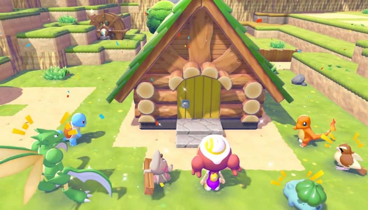 scène de pokemon pokepia