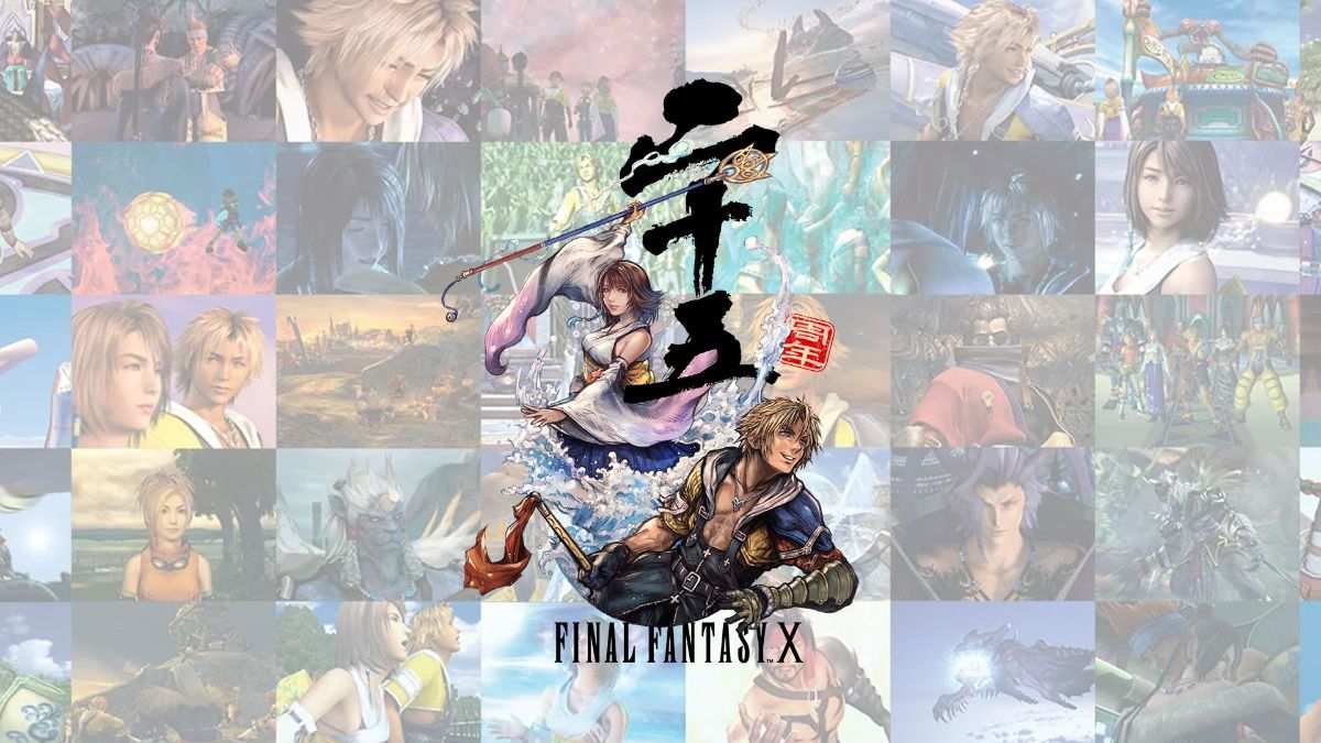 image montre affiche anniversaire final fantasy x