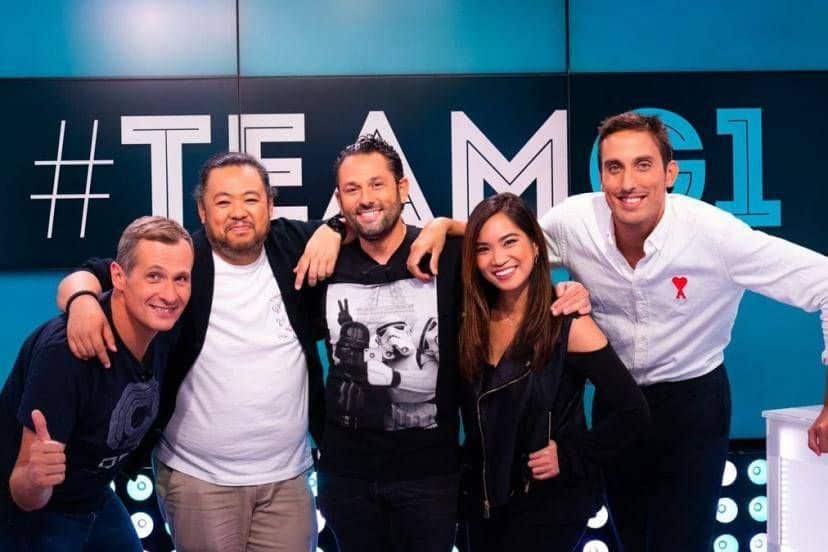 L'équipe d'animateurs de Game One