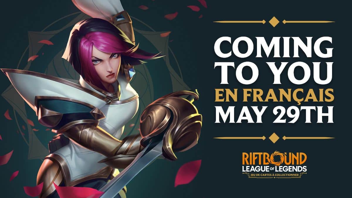annonce de l'arrivée de riftbound en france