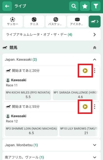 海外競馬 ブックメーカー 視聴