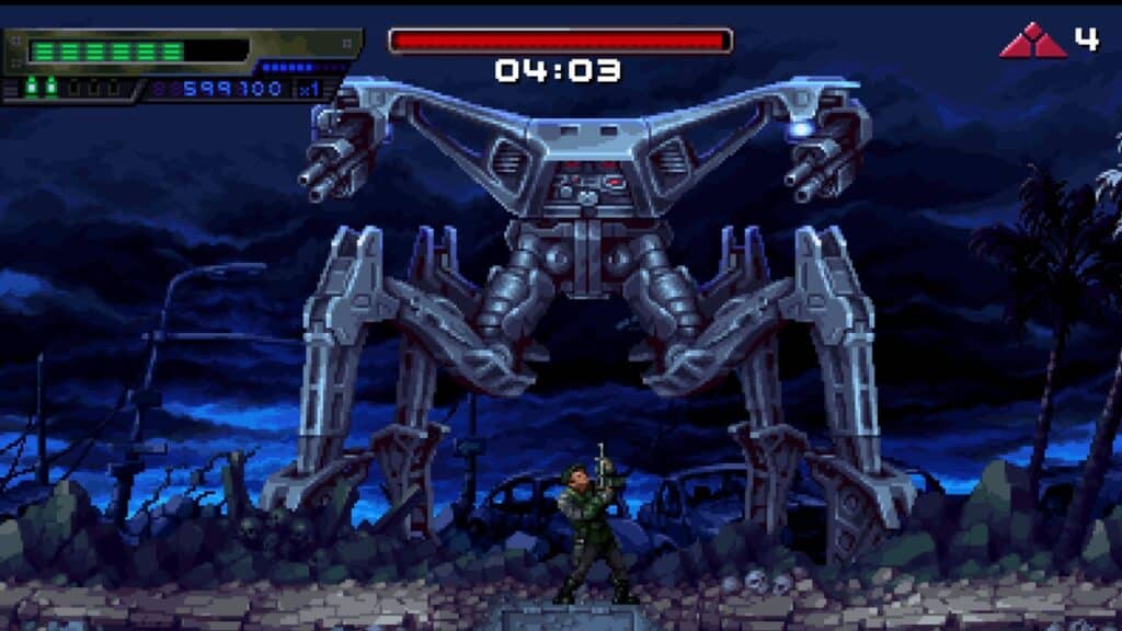 『ターミネーター2D』で、孤独な兵士が巨大なスカイネットに立ち向かう