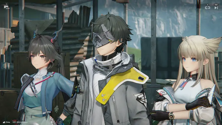 アークナイツ：エンドフィールドのイベントシーン