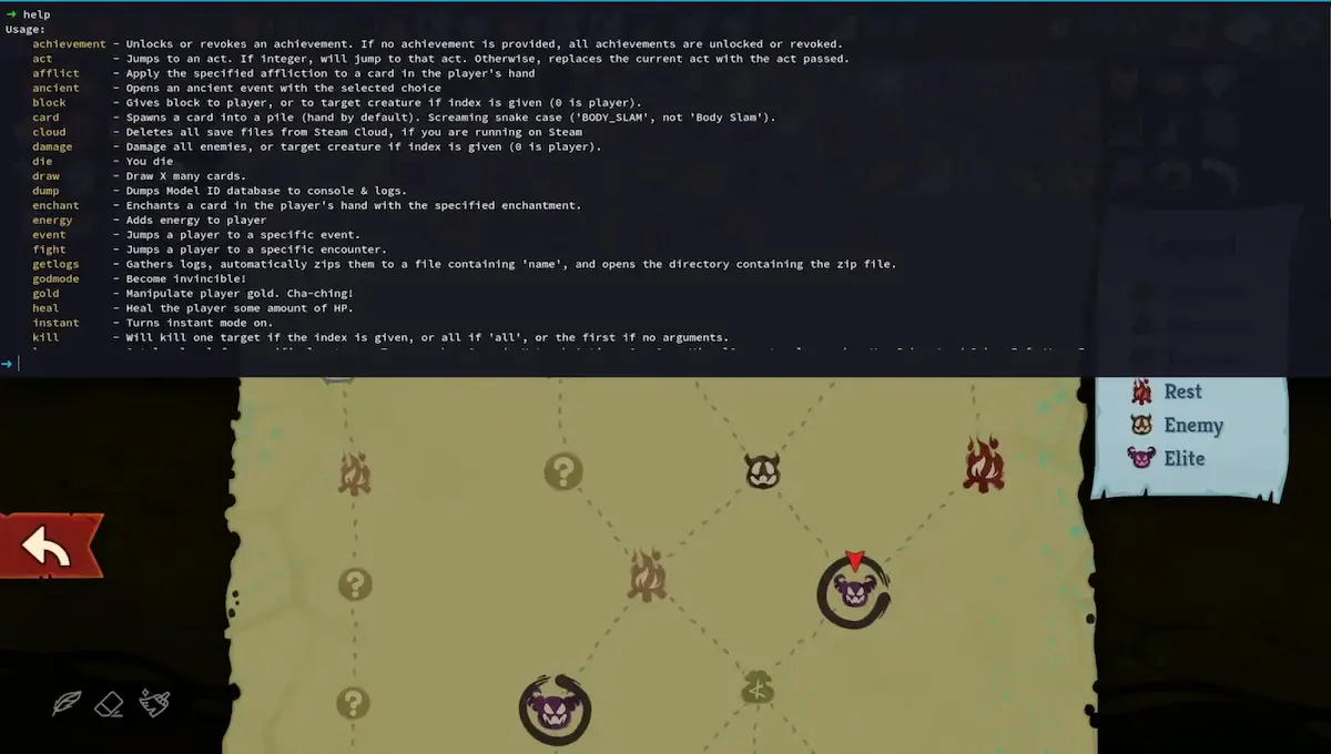 スレスパ2 コンソールコマンド