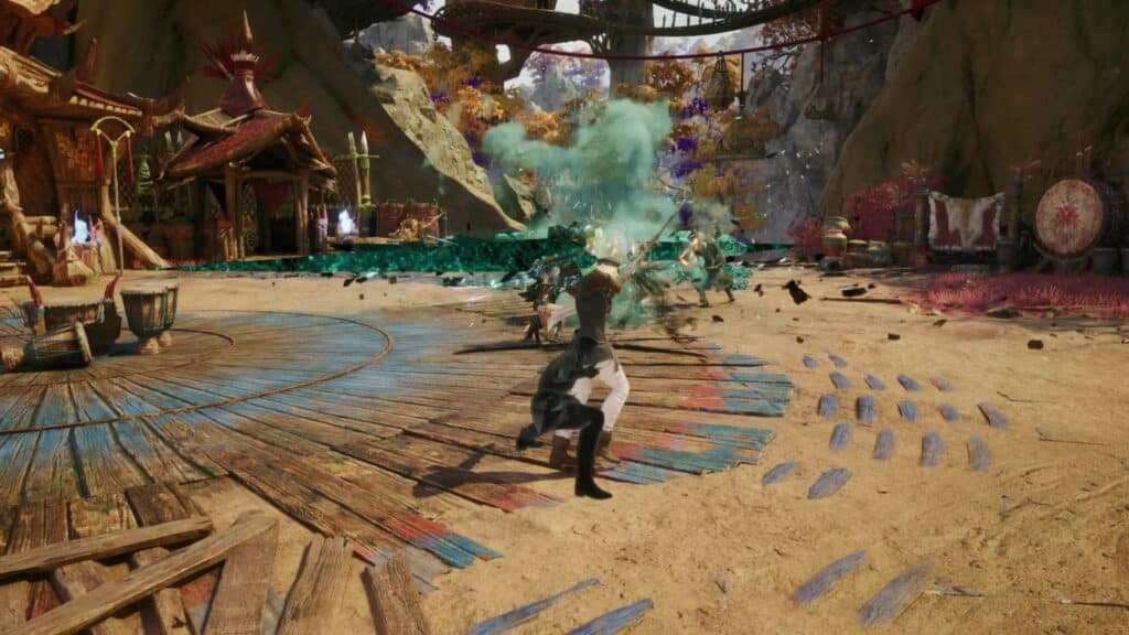 아이온2 전투 장면 스크린샷