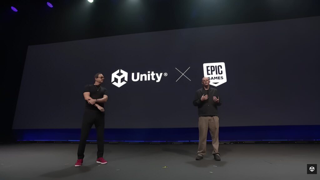 유니티와 에픽게임즈 CEO
