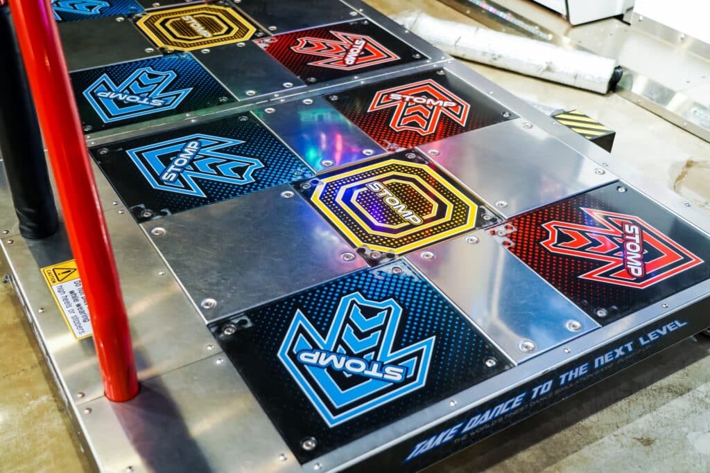 DDR 게임의 발판 스톰프 패드