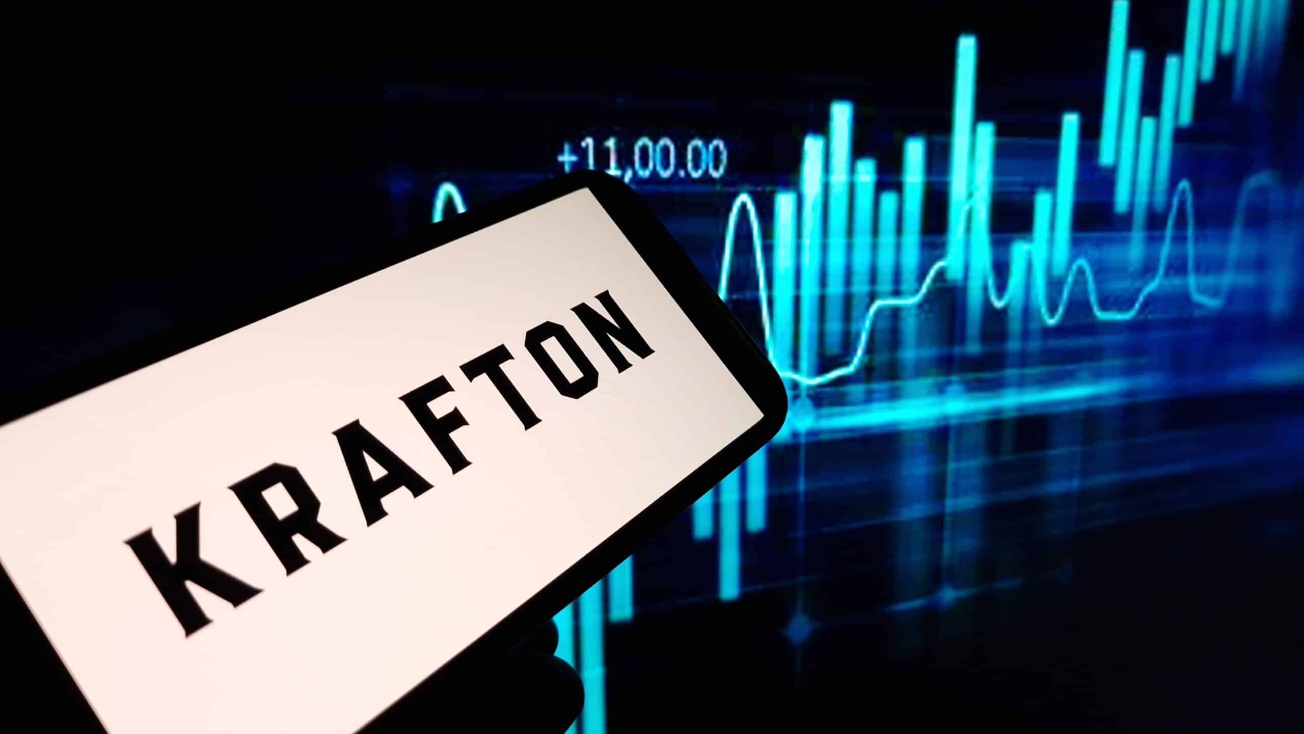 크래프톤의 기업 실적 및 기술 흐름을 시각화한 이미지