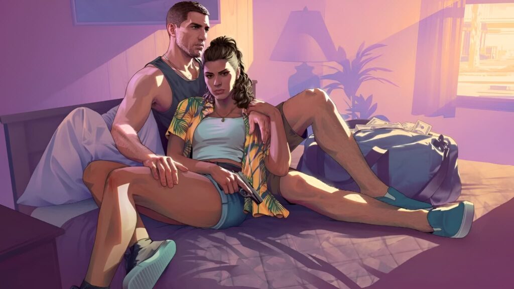 GTA 6 주인공 제이슨과 루시아