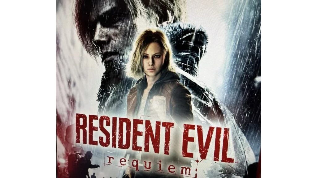 유출된 바이오하자드9: 레퀴엠 포스터