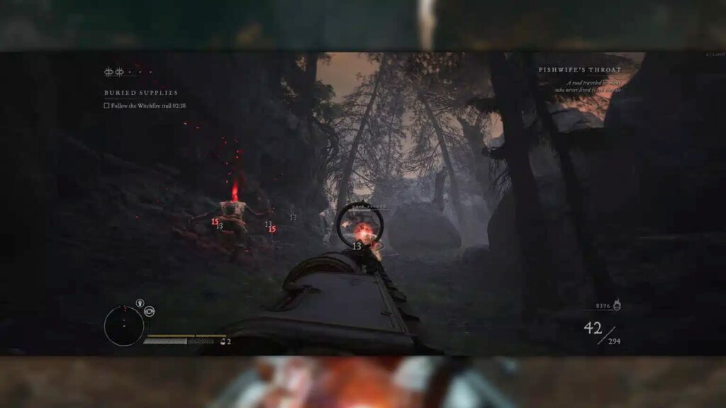 게임 위치파이어에 등장하는 탐색 장면