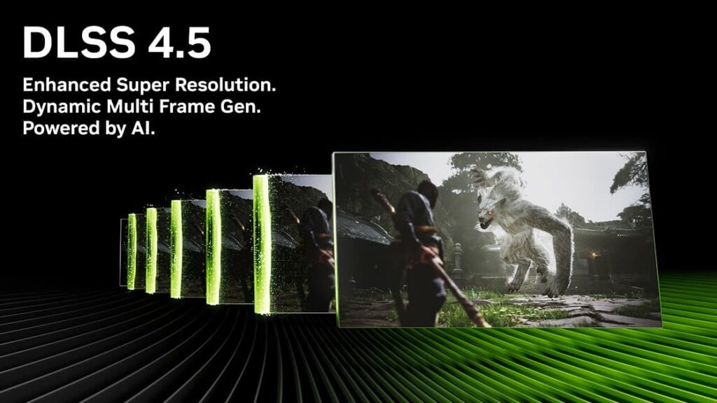 엔비디아 DLSS 4.5 제품 이미지