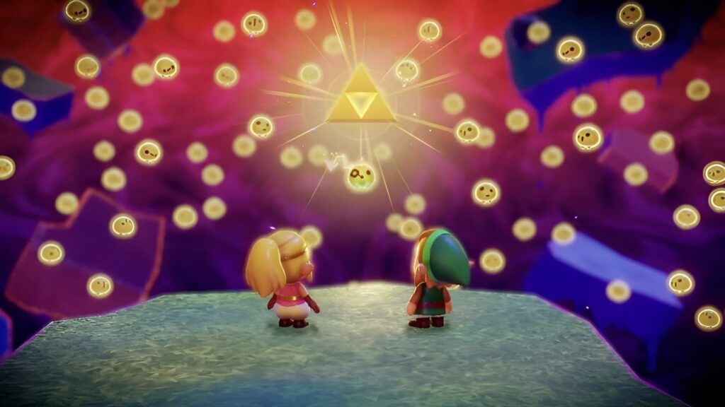 젤다의 전설: 지혜의 투영 결말 이미지