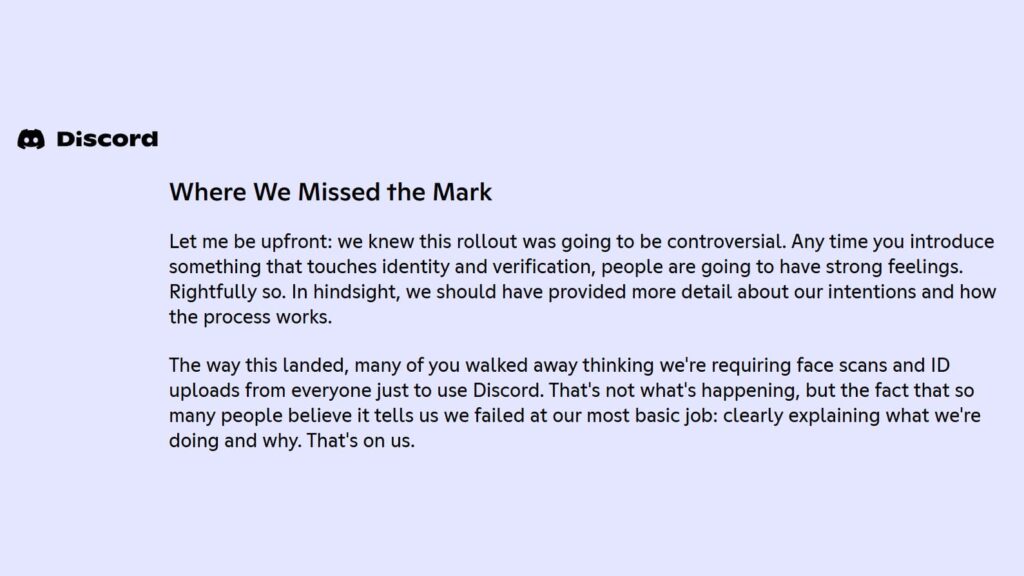 디스코드 CTO 공지