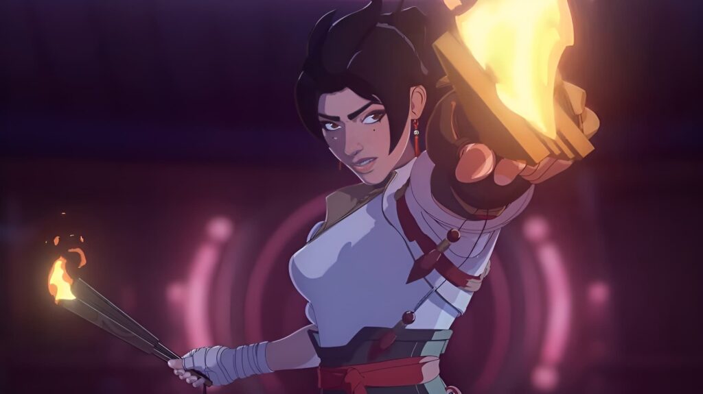 오버워치 안란의 초기 모습