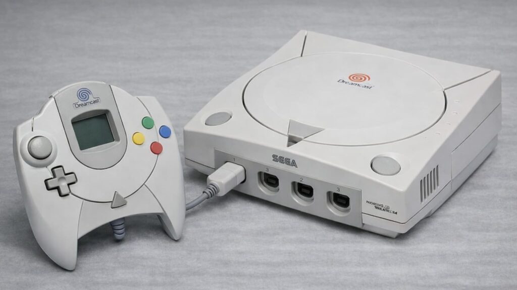세가 드림 캐스트 기기 사진