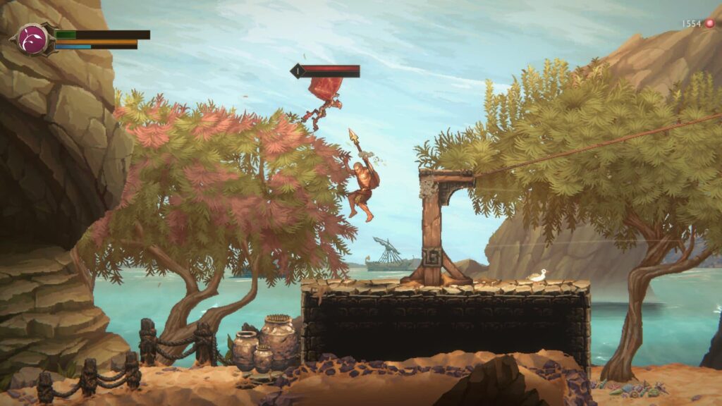 선즈 오브 스파르타 게임 화면