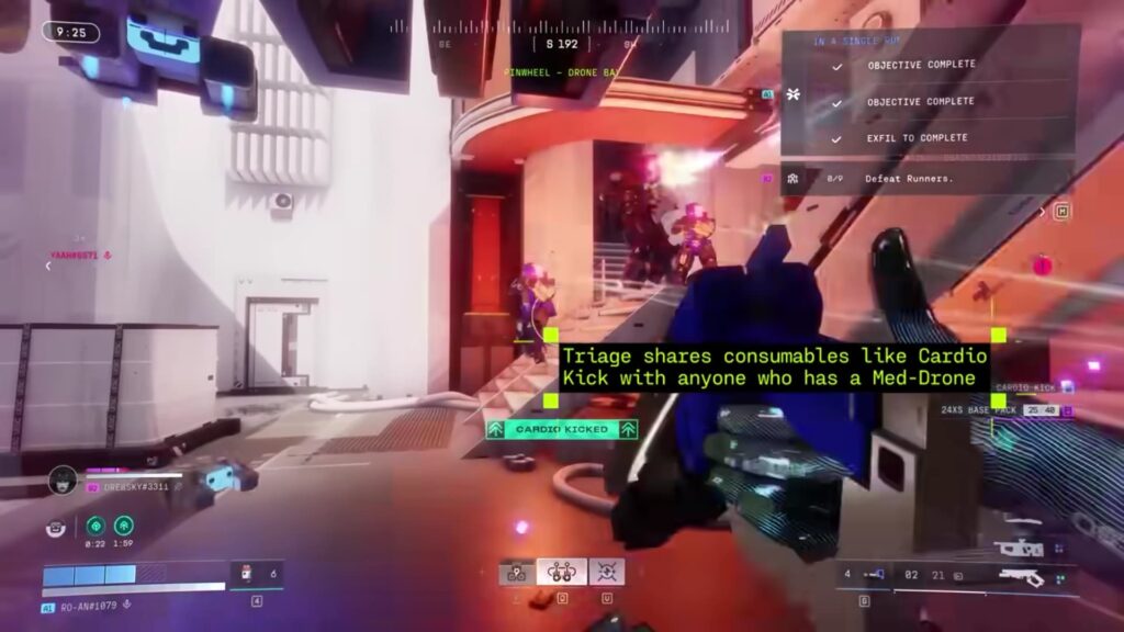 번지의 마라톤 플레이 장면