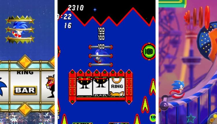 Alle sonic casino levels gerangschikt.