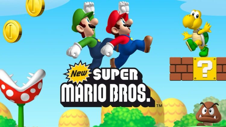2D Super Mario games zoals Super Mario Bros, Super Mario World en New Super Mario Bros.