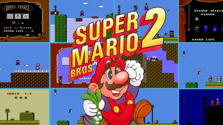 2D Super Mario games zoals Super Mario Bros, Super Mario World en New Super Mario Bros.