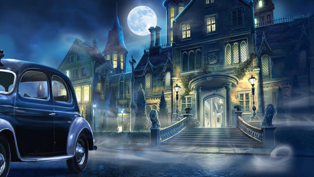 Clue is met recht een klassiek bordspel