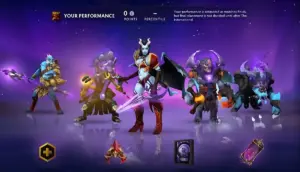 Skins som en del av belöningar i Dota 2 Compendium 2025.