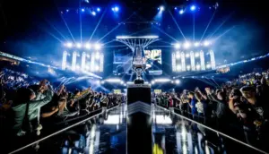 Bild från en av Europas största esportturneringar IEM Cologne