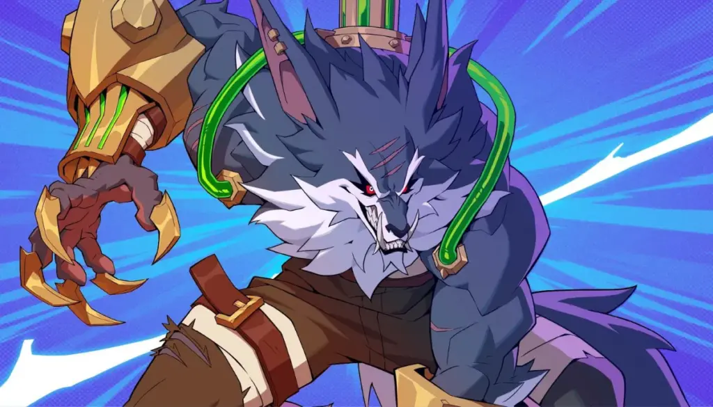 Warwick från Leauge of Legends är även med i 2XKO