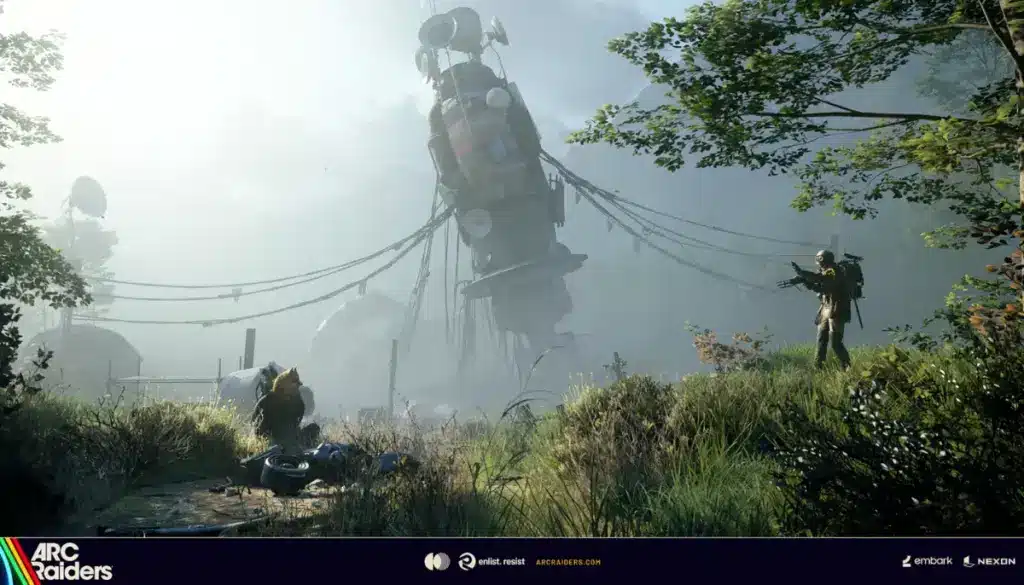 Naturlandskap i Arc Raiders