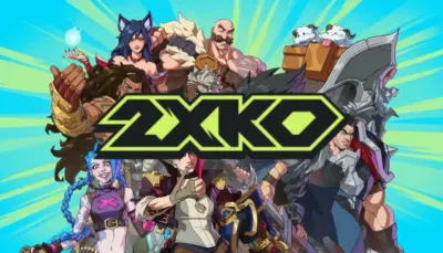 Spelbara karaktärer i 2KXO: Ahri, Braum, Vi, Jinx, Blitzcrank, Darius, Ekko, Illaoi, Yasuo och poros