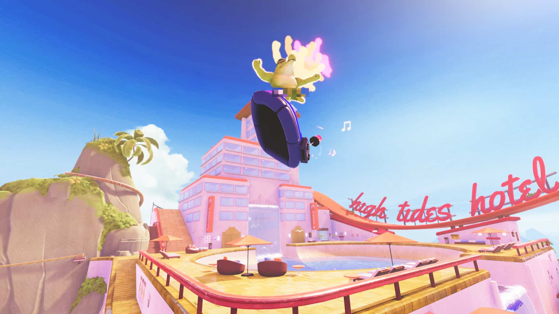 Wave Break Funktronic Labs like Adult Swim Tony Hawk skate boating Tony Hawk's Pro Skater