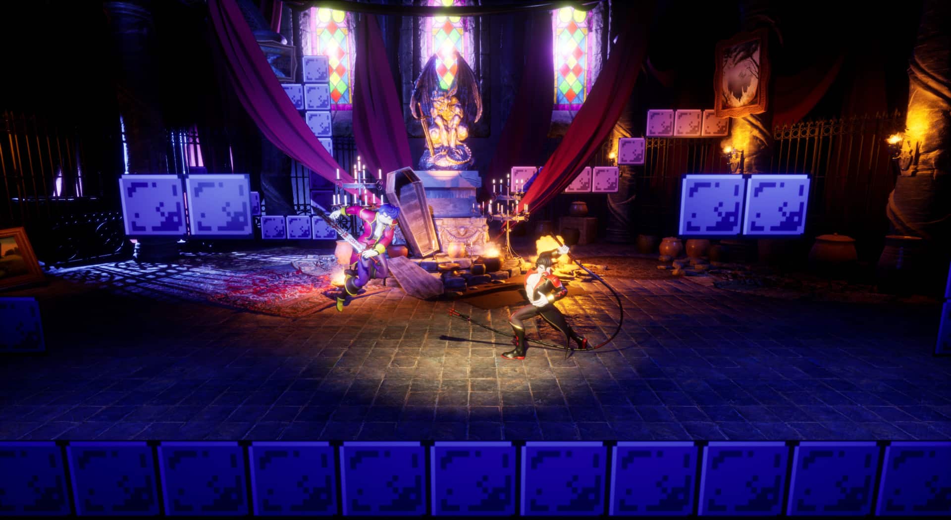 Romancelvania The Deep End Games Bill Gardner Amanda Gardner Perception Dracula TV reality show Metroidvania action exploration game