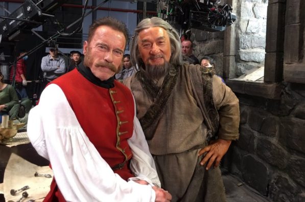 Jackie Chan & Arnold Schwarzenegger Mystery of the Dragon Seal film