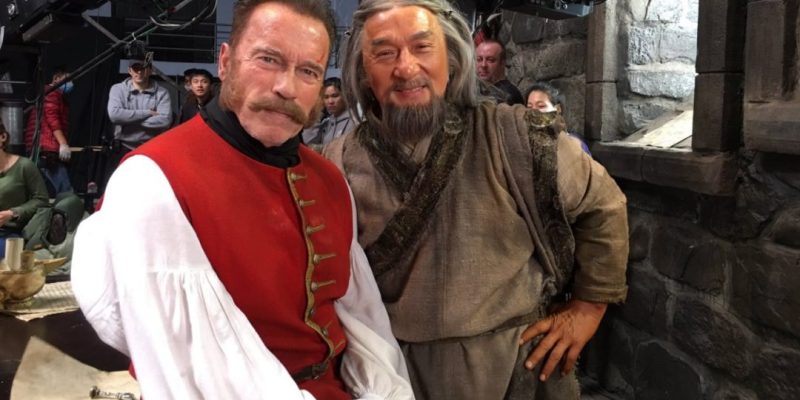 Jackie Chan & Arnold Schwarzenegger Mystery of the Dragon Seal film