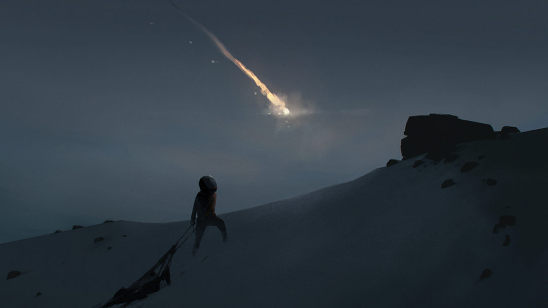 Playdead developer new game concept art, Inside and Limbo like