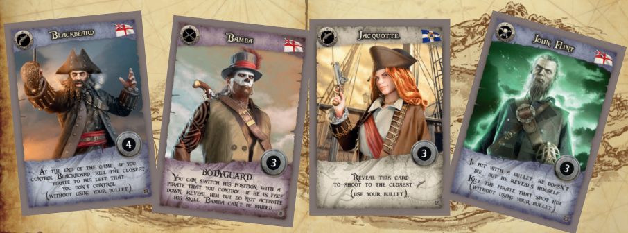 15 Men card game from Pendragon Game Studio is pirate Bang