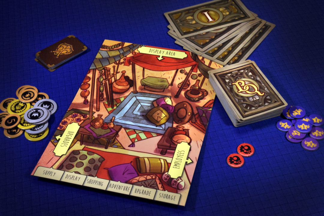 Bargain Quest drafting game