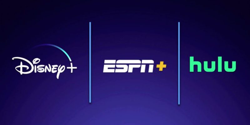 Disney+, Hulu, ESPN+