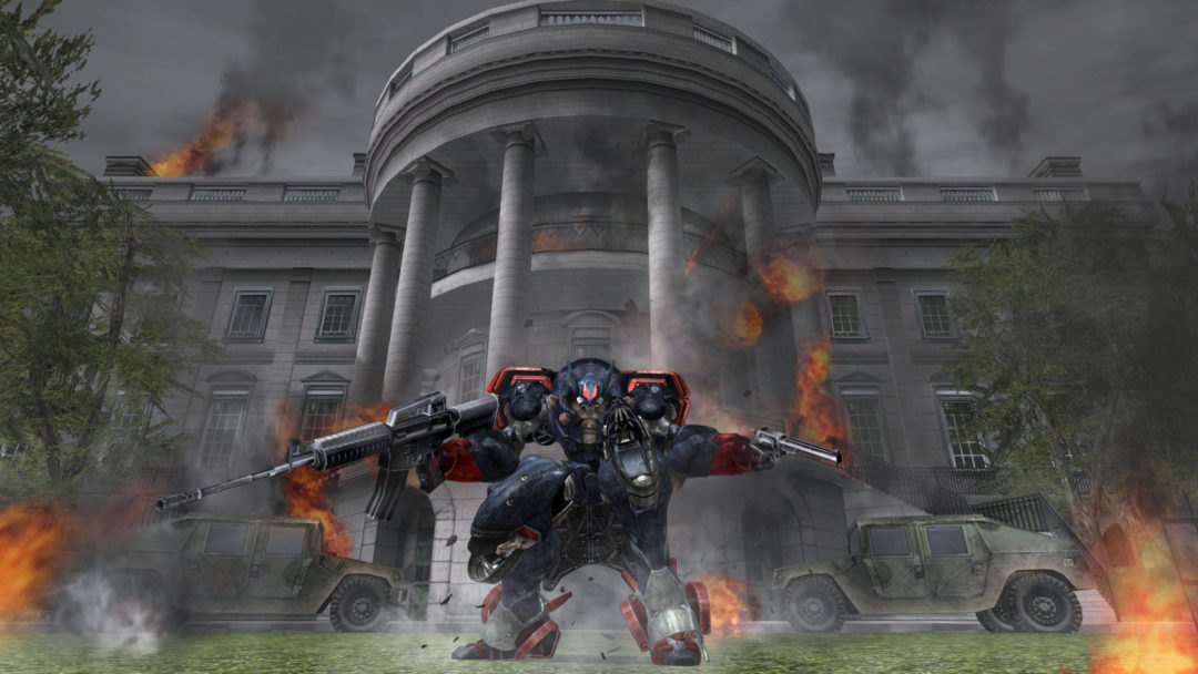 Metal Wolf Chaos Skewers the Fighting President Trope and America Itself