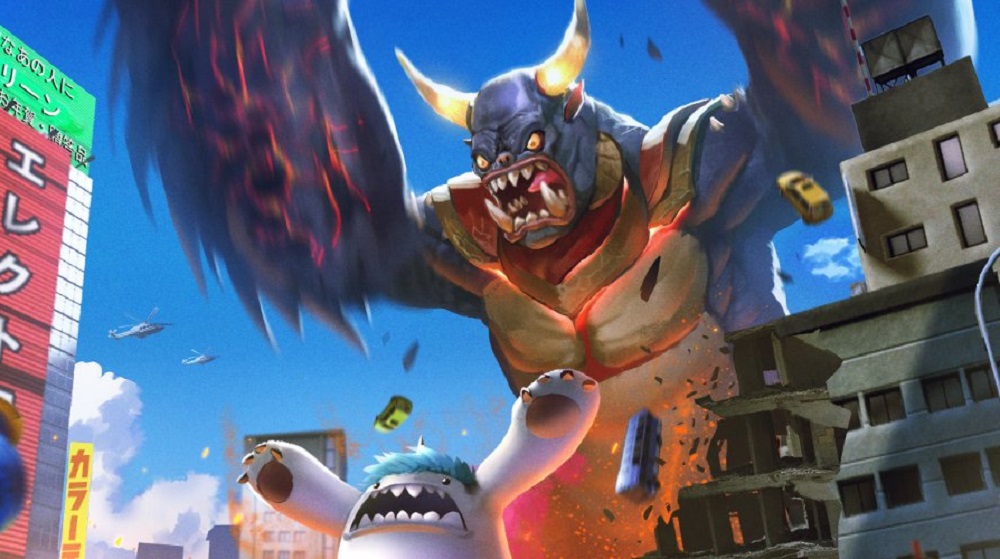 GigaBash is kaiju War of the Monsters Godzilla game action