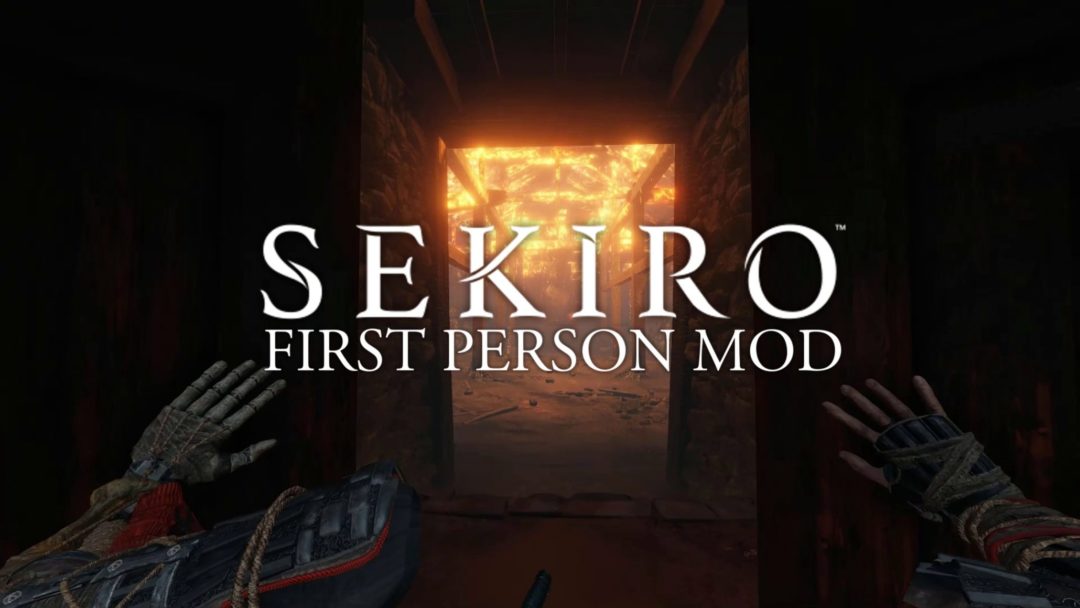 Sekiro: Shadows Die Twice first person mod
