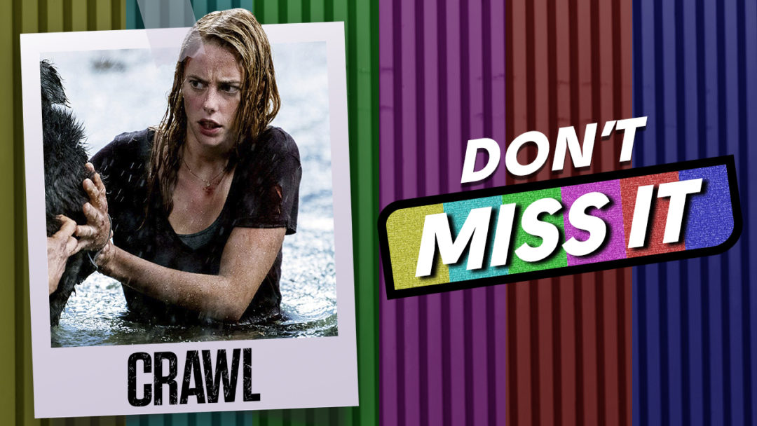 Crawl movie alligator monster mayhem