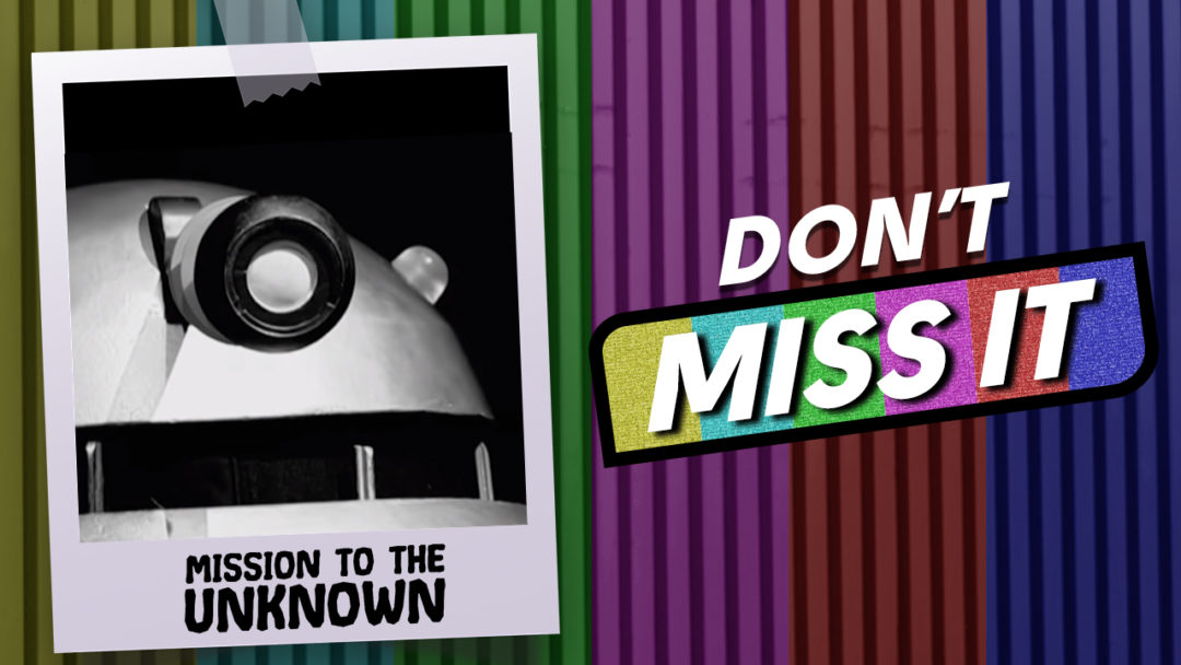 Doctor Who Mission to the Unknown recreation