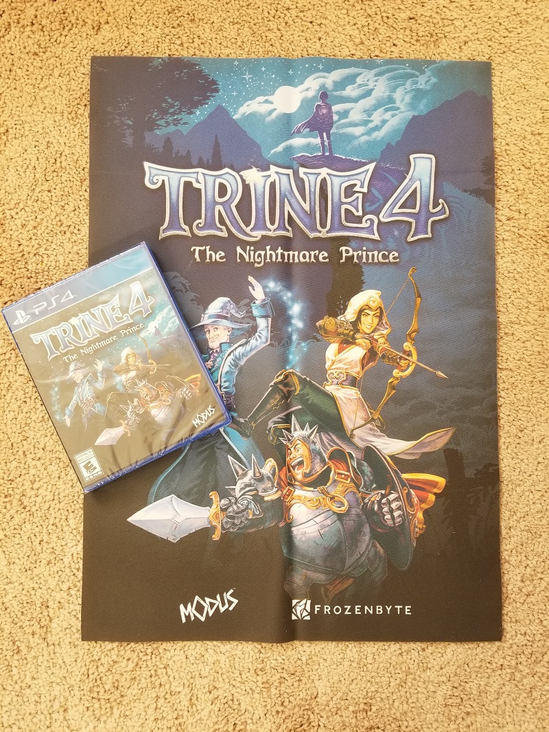 Trine 4 physical PS4 contest