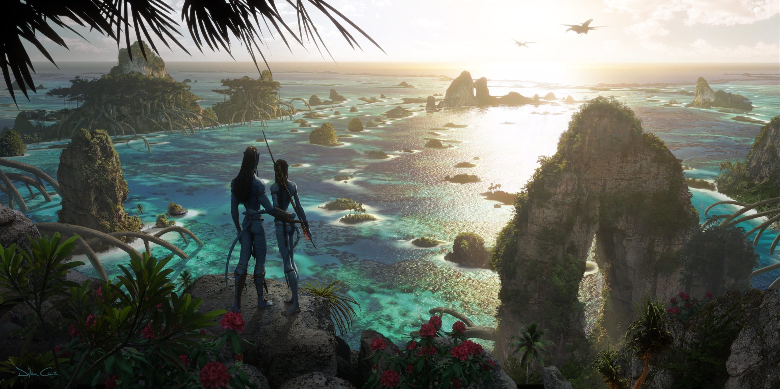 Avatar sequels concept art Pandora