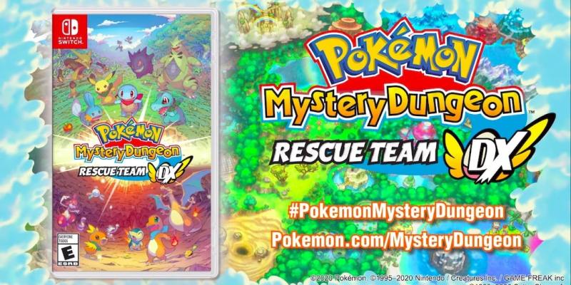 Pokemon Mystery Dungeon Rescue Team DX demo today